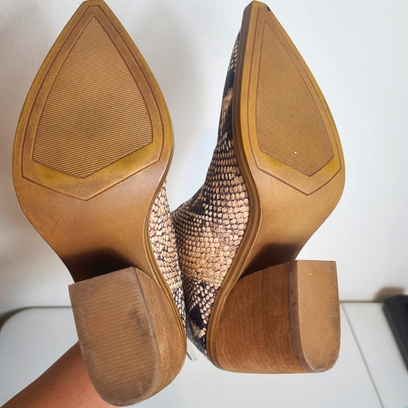 STEVE MADDEN Camryn Snakeskin Booties - Picture 9 of 11